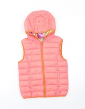 Next Girls Pink Hooded Puffer