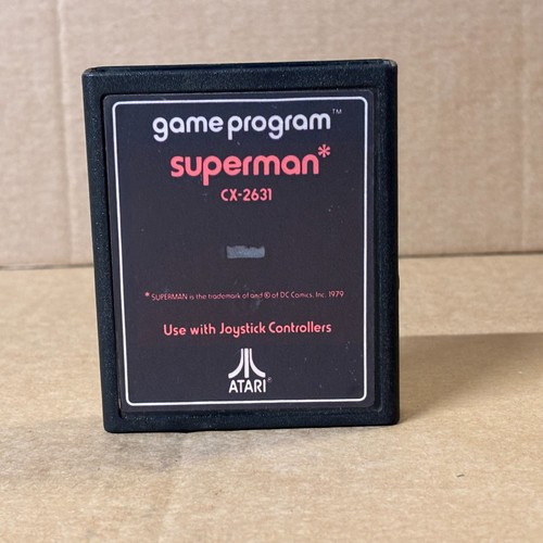 Superman atari 2600 game - atari,