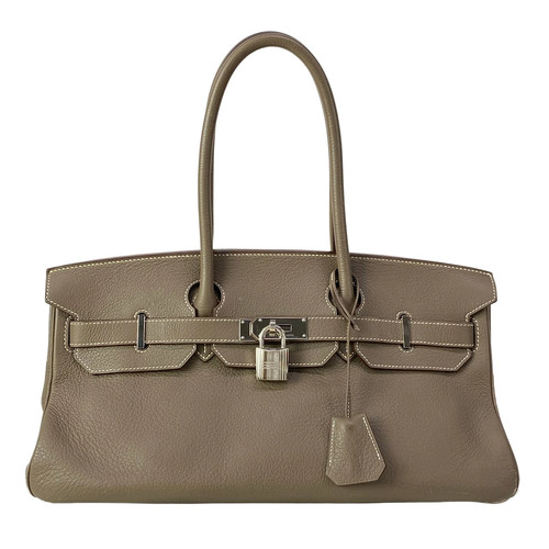 Hermes shoulder birkin etoupe - shoulder,