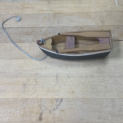 Vintage hand carved wooden row - wooden,