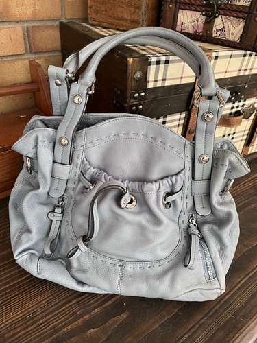 Makowski dusty blue purse - makowski,