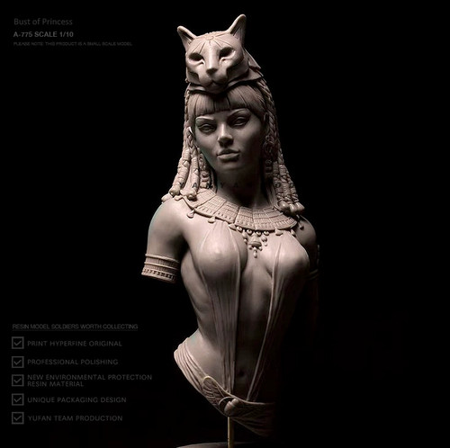 Egyptian beauty bust - 1/10,