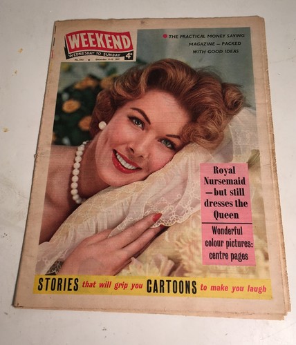 Vintage weekend magazine 1957 - vintage,