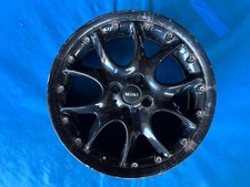 #002 BMW Mini One/Cooper/S BLACK 17" R98 Web Spoke Alloy Wheel (6787710)