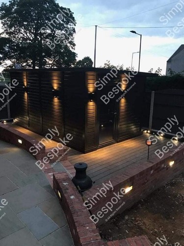 Man cave garden - man,