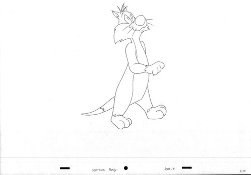Warner bros animation art - warner,