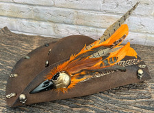BROWN Distressed Pirate Hat