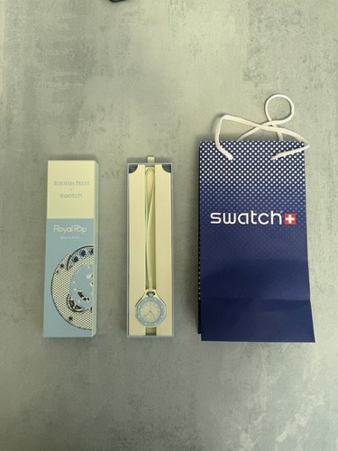 Swatch royal pop blaue - x,