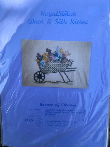 Royal stitch wool silk kit - royal, &