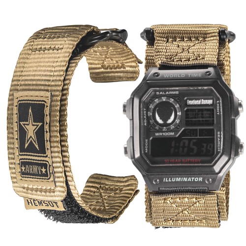18mm quick release nylon watch - release,