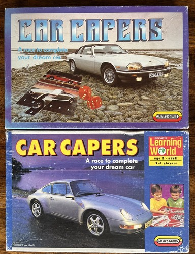 Car capers board game spears - board,