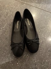 Womens Primark Black Ballerina Shoes Brand New Never Worn Size UK4