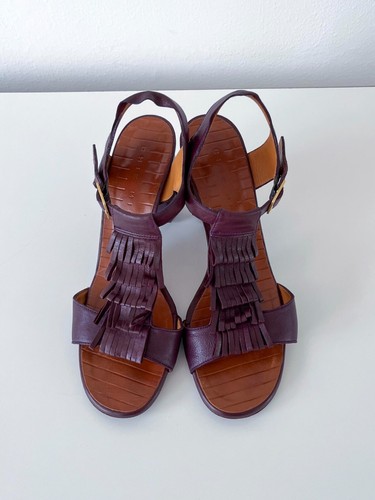 Chie mihara purple leather - mihara,