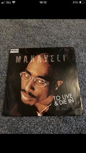 2pac makaveli inch vinyl - 2pac, is
