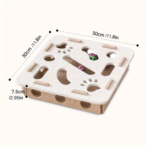 Cat maze box tunnel - box,