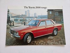TOYOTA CORONA 2000 SALES