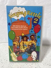 Singing Kettle 2 VHS Rare Vintage Video Scottish Retro Kids