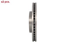 X2 PCS FRONT BRAKE DISC ROTORS