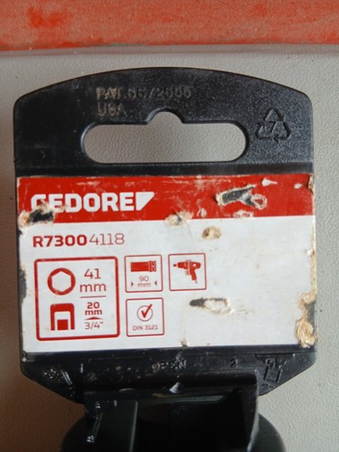 Gedore 41mm drive - 41mm,, 3/4