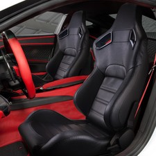Pair Reclinable Racing Seats