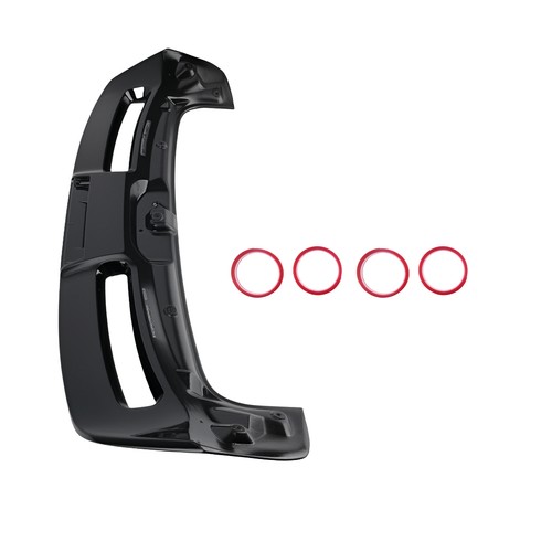Rear trunk spoiler wing - rear,