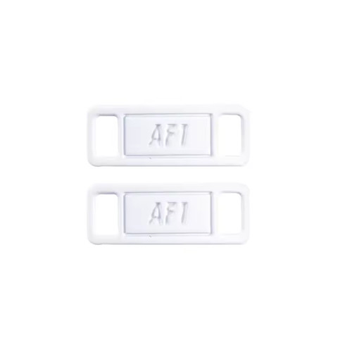Af1 metal lace - tags, buckles