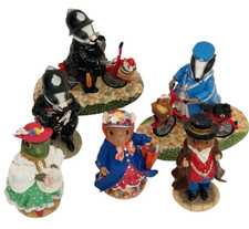 Job Lot set of 6 - Tales of Honeysuckle Hill - Regency Fine Arts Figurines 2002