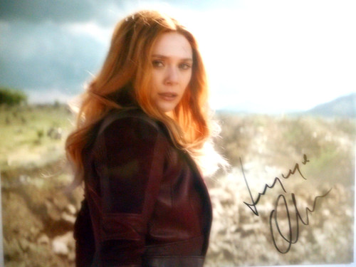 Elizabeth olsen signed - olsen,