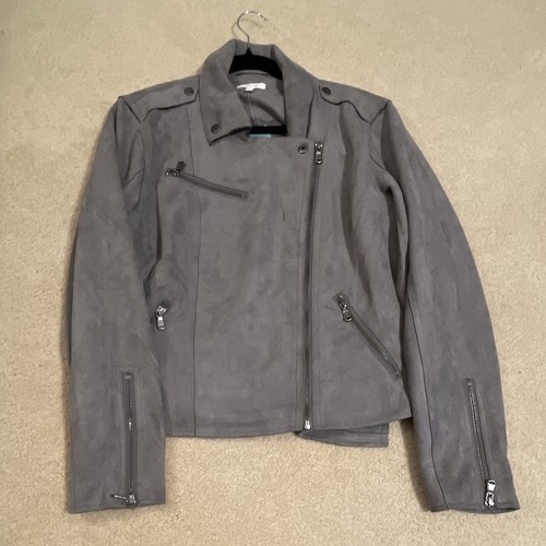 Maurices women gray moto - gray,