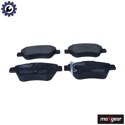 Brake pad set disc - pad,