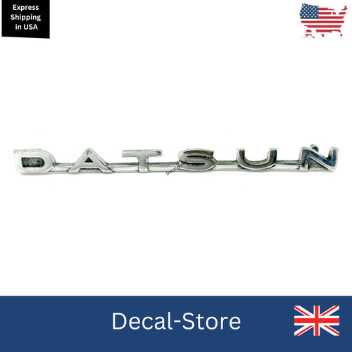 Datsun bluebird rear badge - rear,