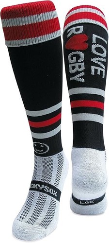 Wacky socks love rugby - rugby, uk
