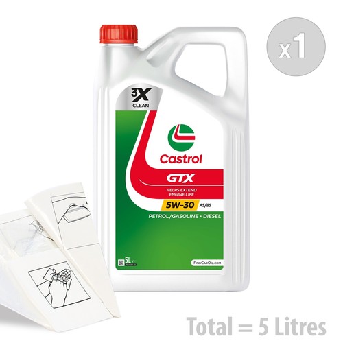 Car engine oil service kit - oil,