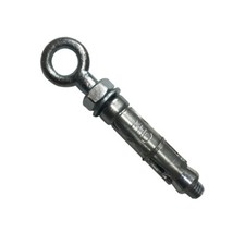 Eye Bolt Shield Anchor Wall Fixing Heavy Duty Brick Masonry Zinc M6 M8 M10 M12