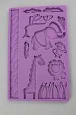 Silicone Zoo Mould Animals