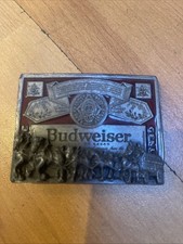 Vintage Budweiser Belt Buckle