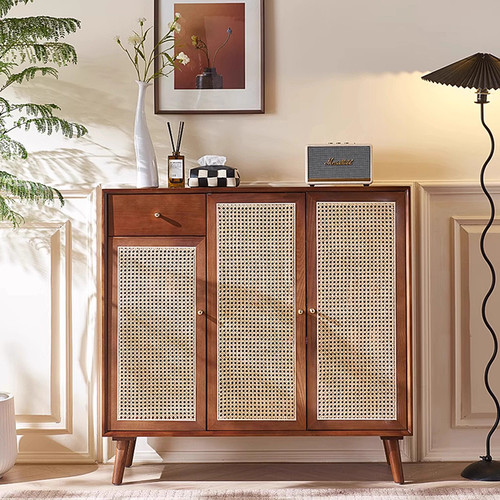 Otti rattan cabinet - cabinet, console