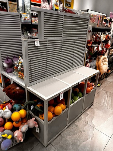 Retail metal display - metal, shelving