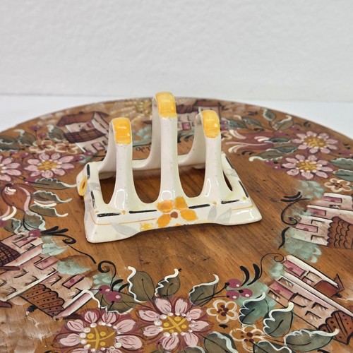 Vtg crown ducal - sunburst, art