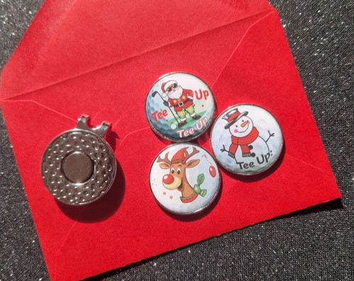 Novelty festive golf ball - novelty,