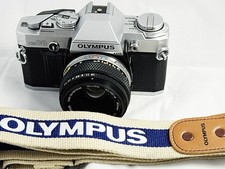 Olympus OM30 Film Camera & Olympus 50mm Lens New Seals, Focus Confirmation Works