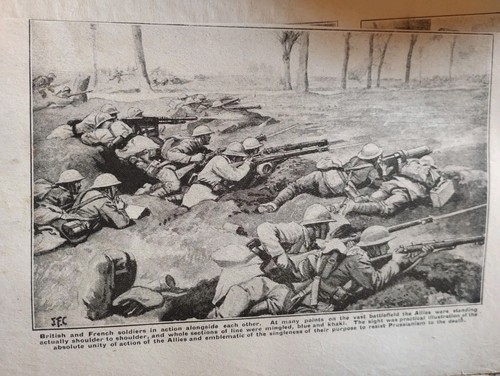 Sk311 ephemera ww1 - ww1, 1918
