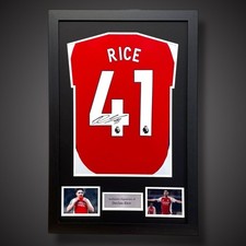 Framed Declan Rice Hand Signed