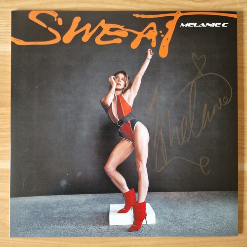 Melanie sweat signed - melanie, orange