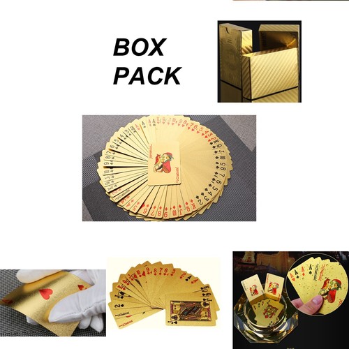 24k gold plated playing - 24k,