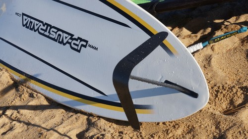 Minifoil windsurfing fin diy - windsurfing,