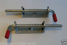 2 x SPRING LATCH TAILGATE BOLT,TRAILER PARTS TO FIT TO INDESPENSION BATESON ERDE