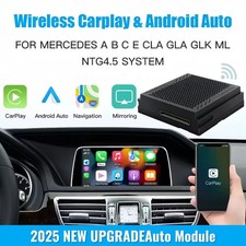 For Mercedes A/CLA/E/CLS NTG4.5 Wireless CarPlay Android Auto Module Head Units