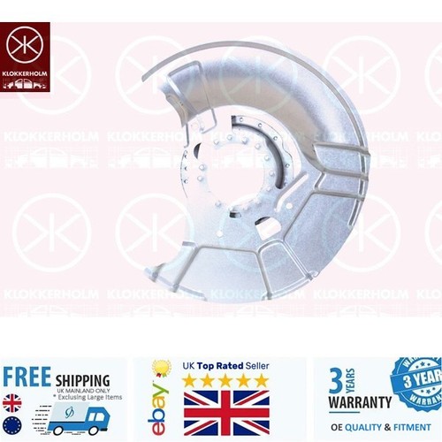 Brake disc dust - brake, shield