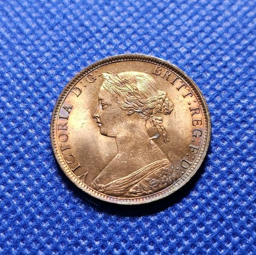 1862 halfpenny victoria - 1862,